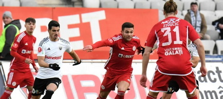 Liga 1 - Etapa 20: Universitatea Cluj - Oțelul Galaţi 0-1